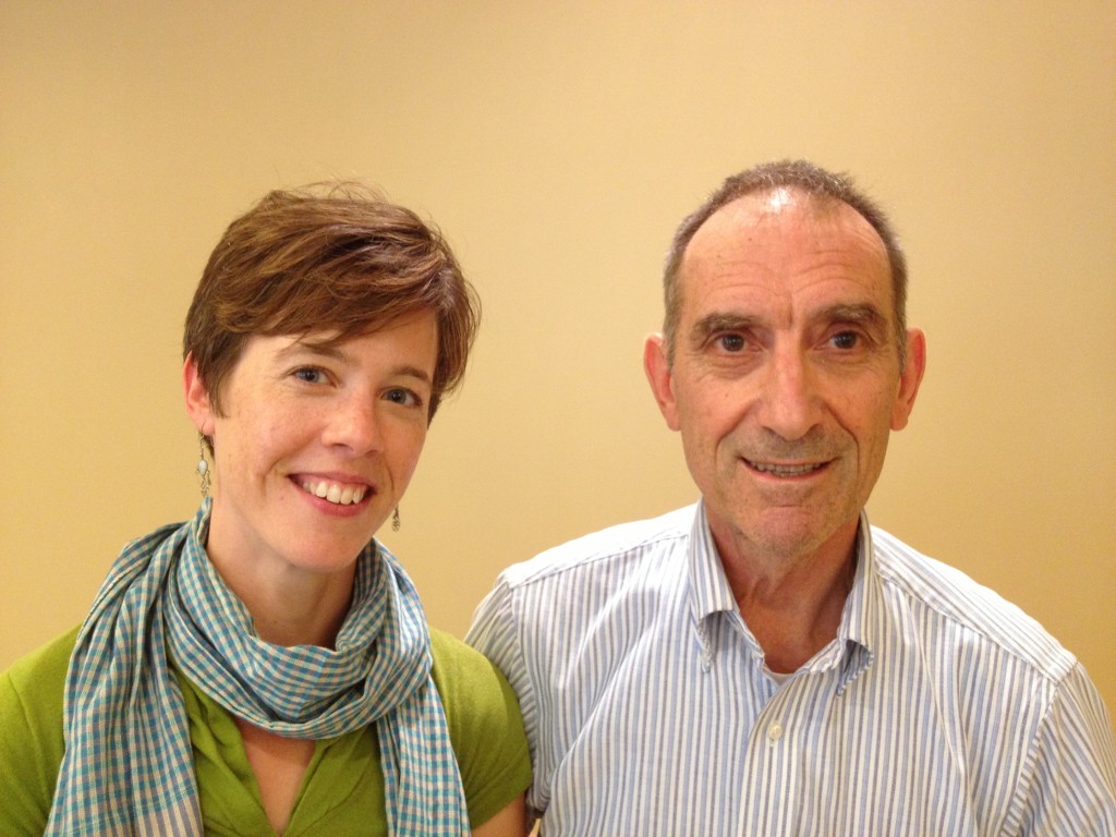 Ignatian Volunteer Jim Shea with Christine Curran, IVC Chicago Regional Director