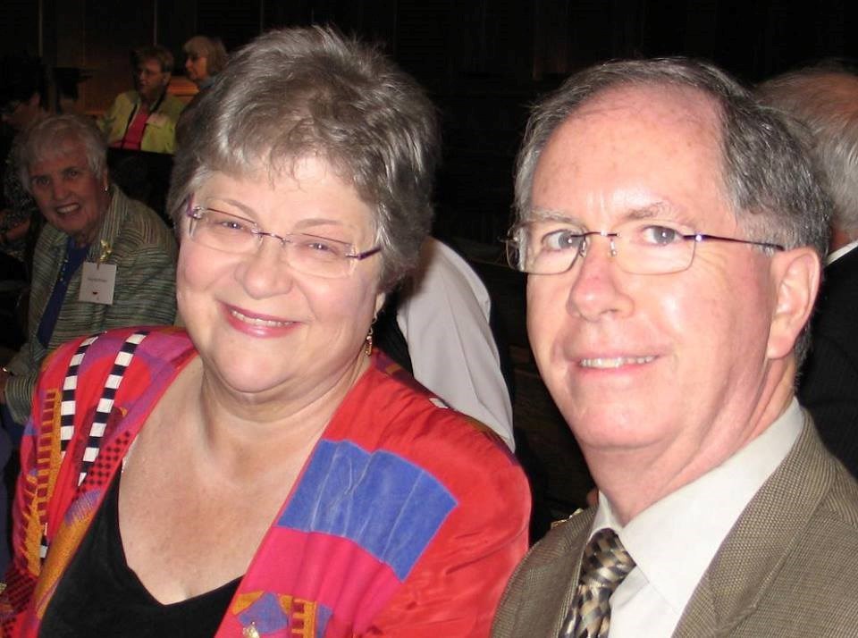 Sheila and her husband Tim