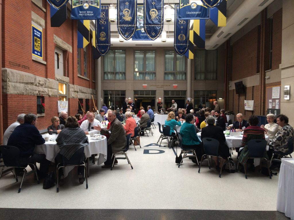 A wonderful brunch was served in the Sullivan Atrium