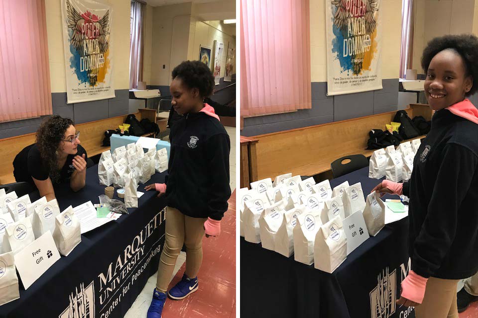 IVC Milwaukee: PeaceWorks Family Focus night at St. Rose School