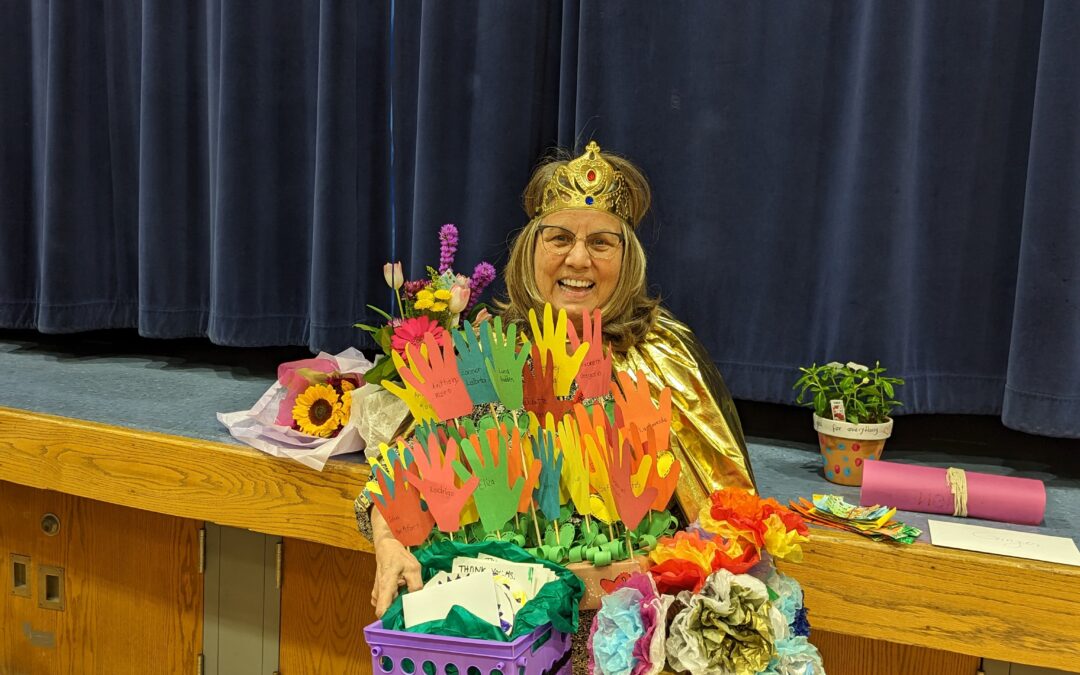“Miss Ginger Day” at Dual Language Academy! – IVC Omaha Volunteer Honored at Local School